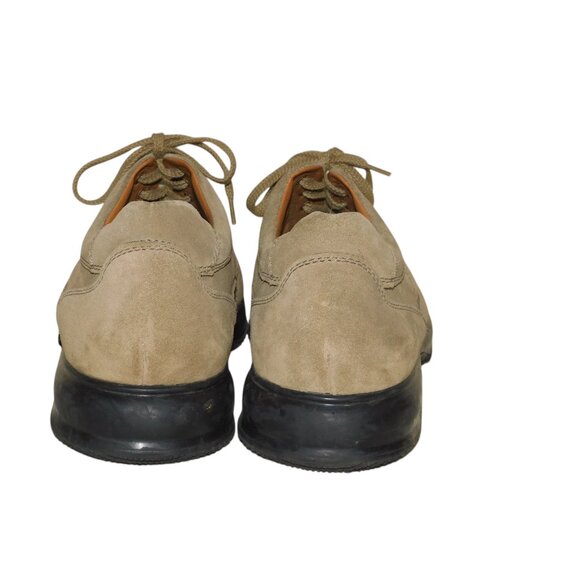 Triver Flight Lace Up Suede Leather Men's Shoes Size 45 US Size 11.5 Made Italy - Picture 4 of 10